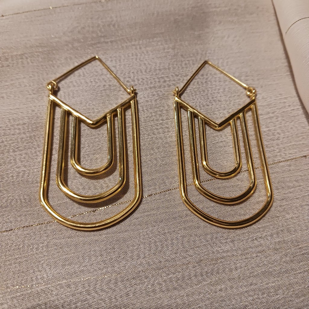 Gold Over Sterling Silver Earrings Sole Society